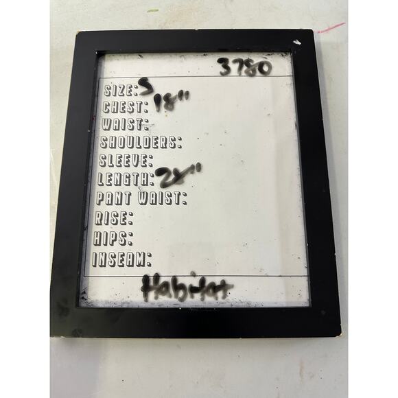 HABITAT Women's Small Long Sleeve Textured Asymmetric Hem Scoop Neck Blue Tunic - Picture 6 of 6